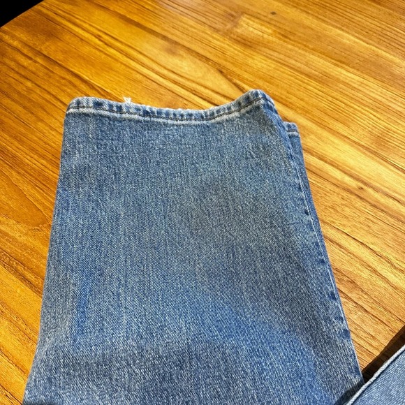 Abercrombie Fitch Womens NWT 90s Ultra High Rise Wide Leg Jean Criss Cross Waist - Picture 14 of 15